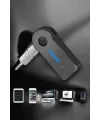 Kablosuz Bluetooth Aux Araç Kiti Siyah Hafıza Kartlı