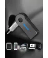 Kablosuz Bluetooth Aux Araç Kiti Siyah Hafıza Kartlı