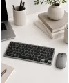 Kablosuz Bluetooth Klavye Mouse Seti Şarjlı Tablet Laptop Uyumlu