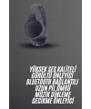 Kablosuz Bluetooth Kulaklık Kulak Üstü Ayarlanabilir Uzun Ömürlü