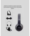 Kablosuz Bluetooth Kulaklık – Tf Kart, Aux, Mikrofonlu, Suya Dayanıklı, 10m Menzil