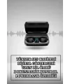 Kablosuz Bluetooth Kulaklık Ve Kordon Hediyeli Akıllı Saat Nabız Ölçer Uzun Pil Ömrü
