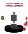Kablosuz Carplay Adaptörü – Bluetooth 5.4 Ve Wi-fi 6 Teknolojili Tak & Çalıştır Dönüştürücü
