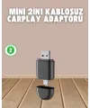 Kablosuz Carplay Adaptörü – Usb-a & Type-c Uyumlu Hızlı Bağlantı Cihazı