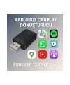 Kablosuz CarPlay & Android Auto Adaptörü  Apple ve Android Cihazlar İçin Evrensel Wireless Carplay Çevirici