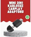 Kablosuz Carplay Dönüştürücü – Akıllı Tak & Çalıştır Araç Adaptörü