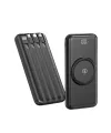 Kablosuz Çoklu Şarj Girişli 10.000 Mah Kablolu Powerbank Taşınabilir