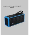 Kablosuz J-ıpox P520 Bluetooth Hoparlör Uzun Pil Ömrü Ve Mikrofon