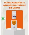 Kablosuz Kapı Zili Ev Ve Ofis İçin Konforlu Çözüm