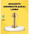 Kablosuz Led Masa Lambası 1800mah 3 Renk Aydınlatma Dokunmatik