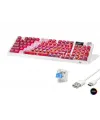Kablosuz Mekanik Gaming Klavye Rgb Blue Switch 95 Tuş - Kırmızı Beyaz MF1705R