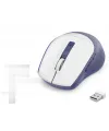 Kablosuz Mouse 600/1600 Dpi - Beyaz Lacivert HDX3408B