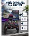 Kablosuz Oyun Kolu Bluetooth Joystick Gamepad Android Uyumlu