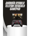 Kablosuz Oyun Kolu Bluetooth Joystick Gamepad Android Uyumlu