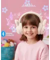 Kablosuz Peluş Bluetooth Kulaklık Mikrofonlu Şarjlı Müzik Çalar