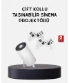 Kablosuz Projeksiyon Cihazı 4k Destekli Hdmı Usb Oyun Uyumlu
