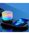 Kablosuz Şarj Standlı Bluetooth Hoparlör