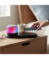 Kablosuz Şarj Standlı Bluetooth Hoparlör