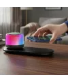 Kablosuz Şarj Standlı Bluetooth Hoparlör