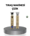 Kablosuz Şarjlı Profesyonel Tıraş Makinesi – 1800 Mah Lityum Pil