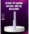 Kablosuz Usb Şarjlı Saç Düzleştirici Tarak – Seyahat Boy
