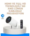 Kablosuz Ve Kablolu Bağlantı Seçenekli Ev Tipi Projeksiyon
