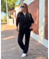 Kadın Iki Iplik Kumaş Pul Ve Fermuar Detaylı Ikili Takım