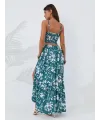 Kadın Kolsuz Askılı Crop Ikili Süprem Takım