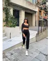 Kadın Krep Kumaş Balon Pantolon