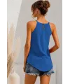 Kadın Sırtı Damla Detay Kolsuz Atlet Bluz