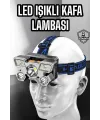 Kafa Lambası Hafif Ve Esnek Çift Anahtarlı Far Led Işık