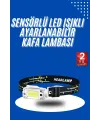 Kafa Lambası, Su Geçirmez Kafa Feneri 3 Mod Aydınlatma