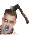 Kafaya Saplanmış Halloween Kanlı Balta Şaka Tacı