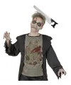 Kafaya Saplanmış Halloween Kanlı Testere Şaka Tacı