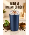 Kahve Ve Baharat Öğütücü Paslanmaz Çelik Dayanıklı Kolay Kullanım