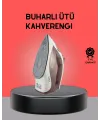 Kahverengi Buharlı Ütü 2200w Sürekli Buhar 120 G Şok Buhar