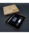 Kalem Çakmak Anahtarlık Silver Set