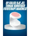 Kalıcı Oje Kurutucu Uv Led Teknolojisi Taşınabilir Mini Tırnak Kurutucu