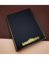 Kaligrafi Kalem Ve Vintage Tasarım Deri Defter