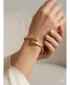 Kalın Damla Model Kelepçe - Kbl0443