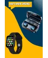 Kaliteli Akıllı Saat Ve Kaliteli Bluetooth Kulaklık Anc Özelliği Uzun Pil Ömrü