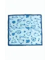 Kalp Desenli Zr Şifon Fular 50*50 cm