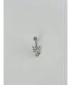 Kalp Detaylı Göbek Piercing - Pg0065