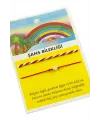 Kalp Şans İp Bileklik