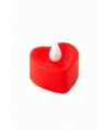 Kalp Şekilli Işıklı Mum 4 cm