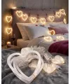 Kalp Şeklinde Led Neon Işık Dekoratif Romantik Oda Ve Duvar Lambası