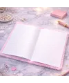 Kalpli Pembe Peluş Defter