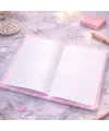 Kalpli Pembe Peluş Defter