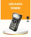 Kamp Ve Outdoor İçin Led Far 10 Saat Pil Sensörlü Manyetik