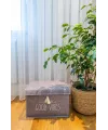 Kapaklı Püskül Detaylı Düzenleyici Çok Amaçlı Organizer Keçe Sepet (mini)  03495